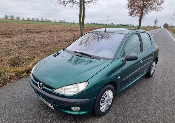 Peugeot 206 cena 5999 przebieg: 195369, rok produkcji 2002 z Prochowice małe 137